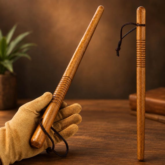 Sheesham Wood Walking Stick, Resin Handle, Elegant String Grip, Handmade Cane