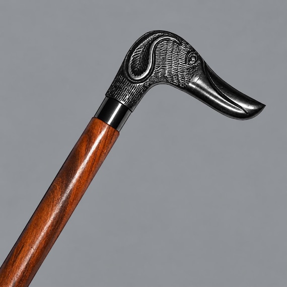 Wooden Walking Stick Cane | Elegant Classic Design, Men Women Support