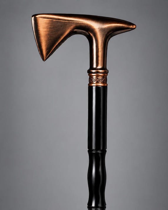 Wooden Walking Stick Cane | Elegant Classic Design, Men Women Support