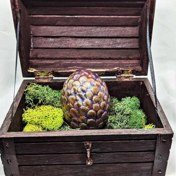 Medium Bronze Dragon Egg Real Chicken Bird Egg Easter Etsy