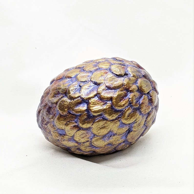 Medium Bronze Dragon Egg Real Chicken Bird Egg Easter Etsy
