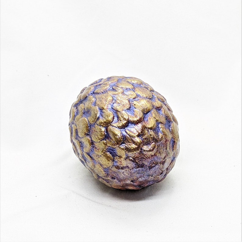 Medium Bronze Dragon Egg Real Chicken Bird Egg Easter Etsy