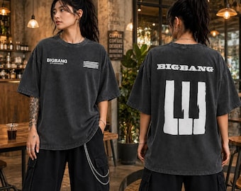 Vintage BIGBANG 20th Anniversary Comfort Colors Shirt, Kpop Concert Tee, Unisex Fan Gift