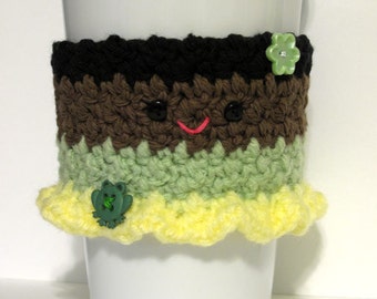 Princess Tiana Crochet Coffee Cup Cozy