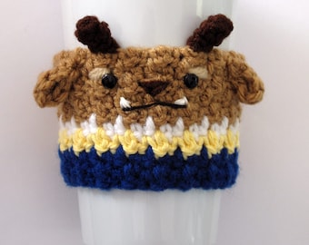 Crochet Beast Coffee Cup Cozy