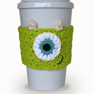 Mike Crochet Coffee Cup Cozy