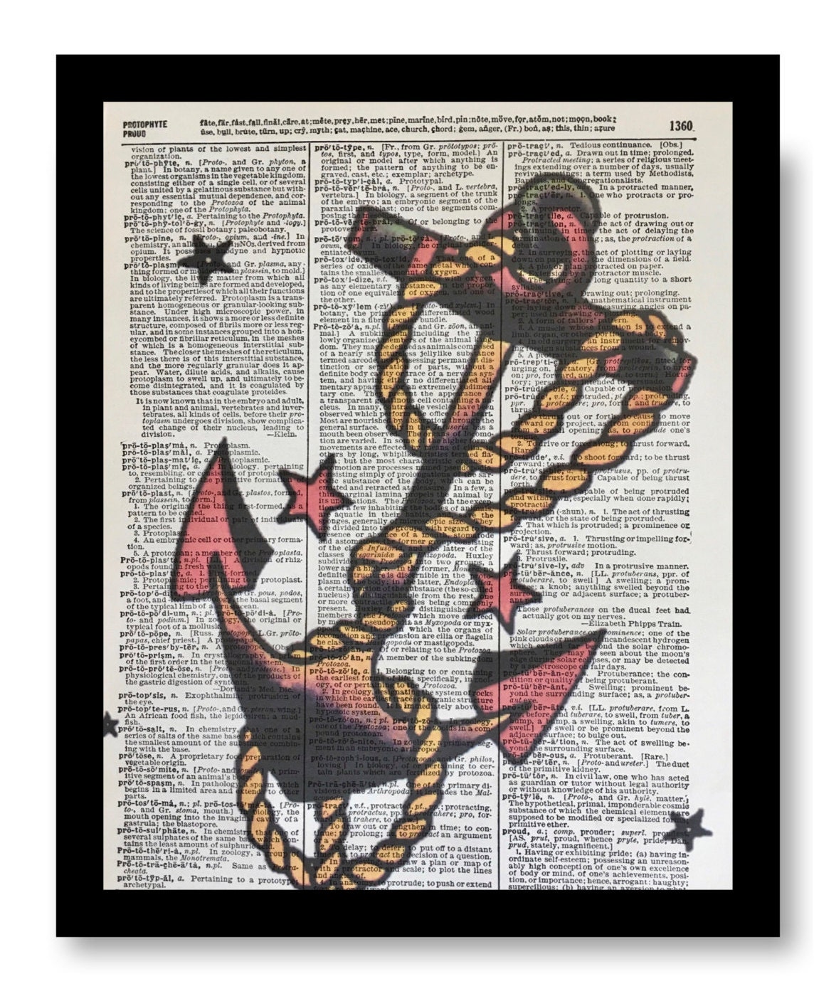 Sailor Jerry Anchor Tattoo Art Print, Vintage Dictionary Page - Etsy