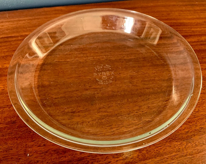 Vintage Pyrex Clear Glass Pie Pan 10 Inch Pie Dish Plate 210 Etsy
