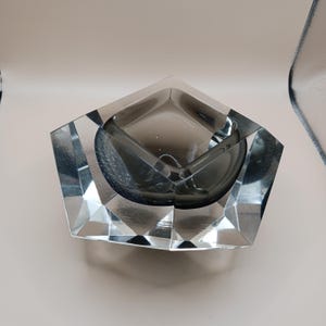 Flavio Poli Murano Glass Ashtray - Etsy