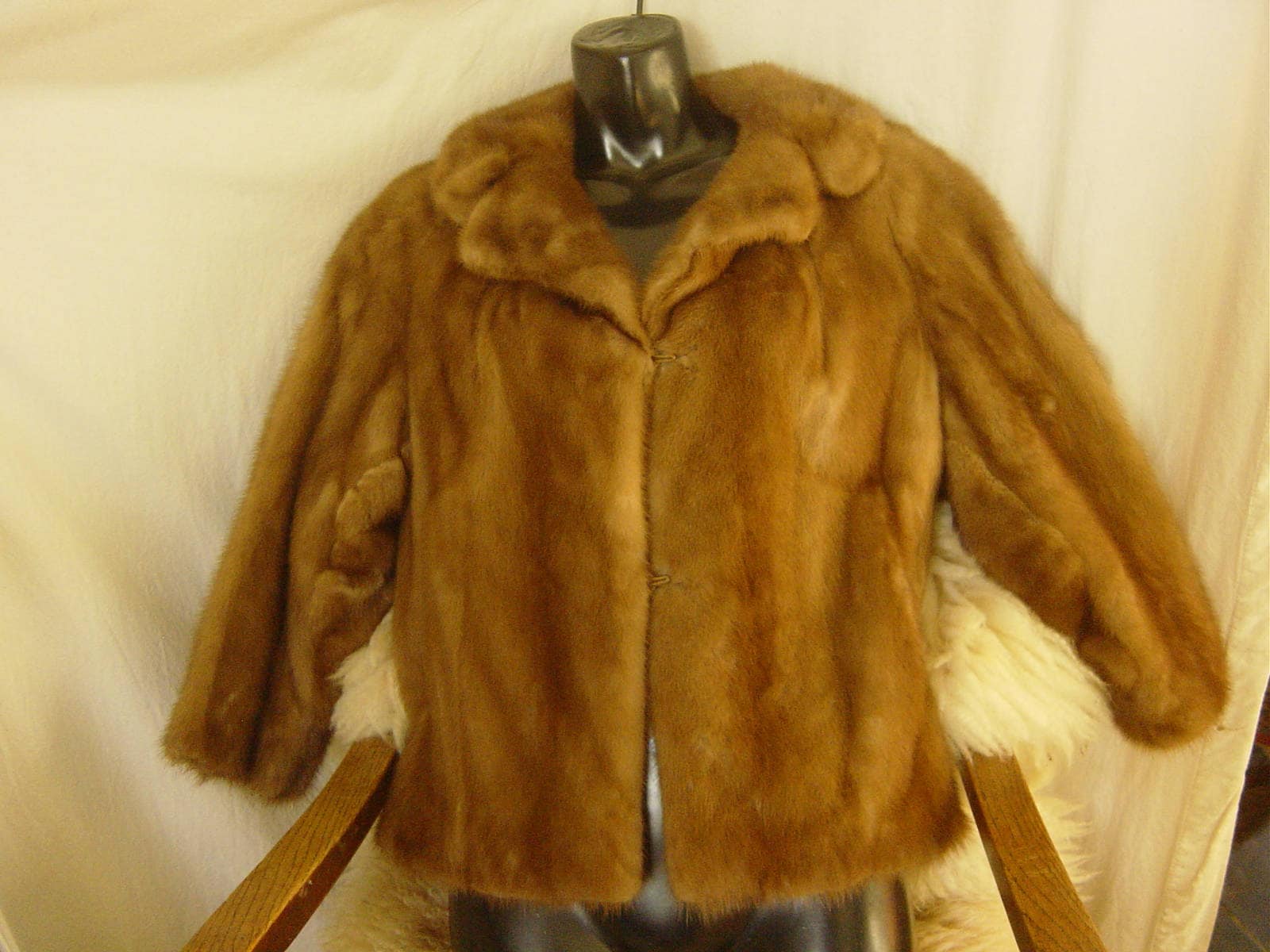 Perfect Vintage Mink Fur Coat Jacket From 1950's Christmas Etsy UK
