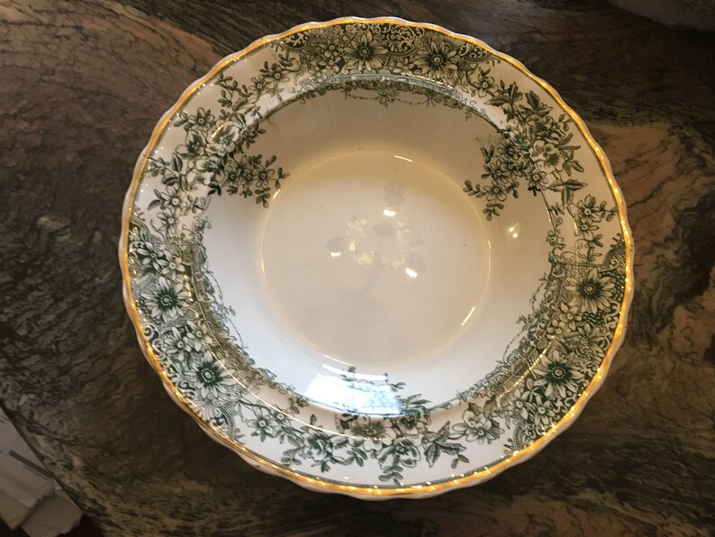 Antique Vintage Excellent Stirling Keeling & Co Green and Etsy