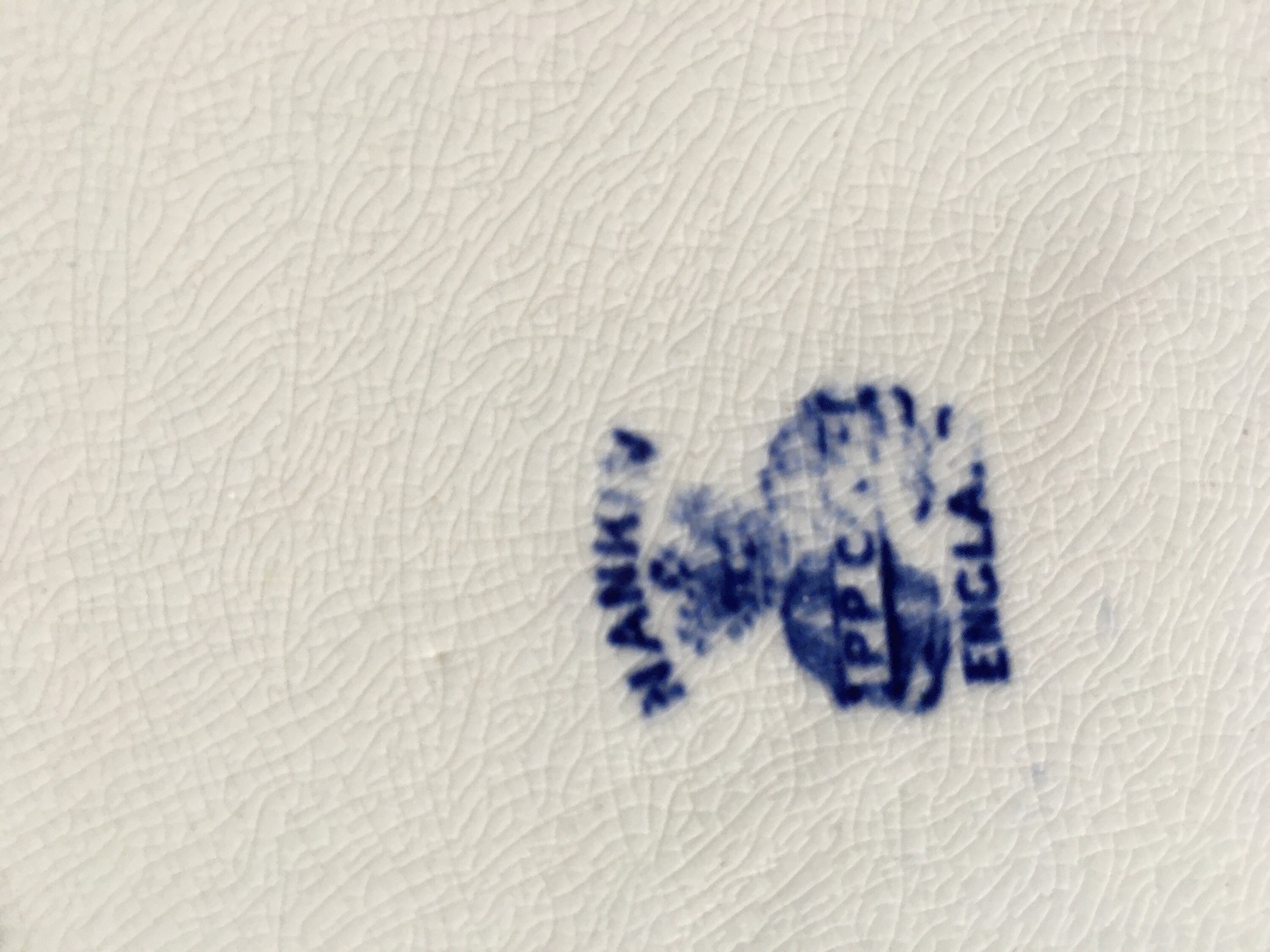 Antique 4 Medium Size Dinner Plates Pearl Pottery Nankin Porcelain Etsy