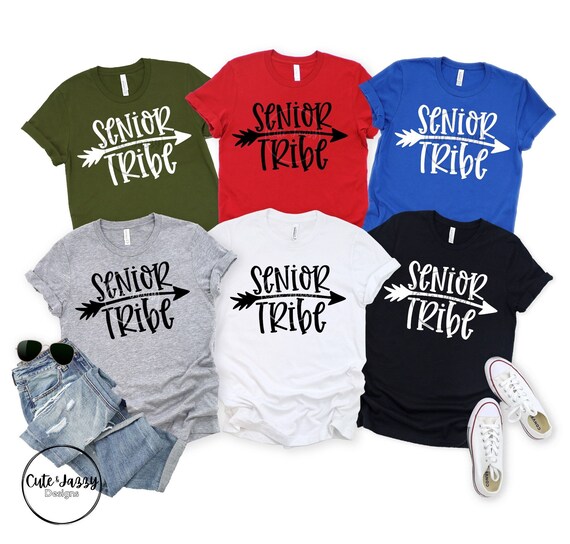 Senior Tribe With Arrow Short Sleeve T 