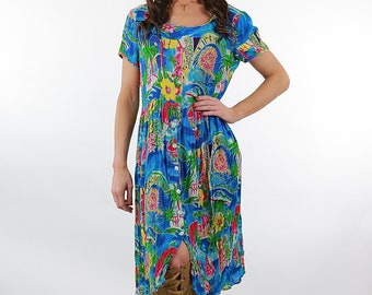 Vintage 90s floral dress