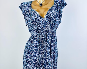 90s sundress floral milkmaid cottagecore dress babydoll top
