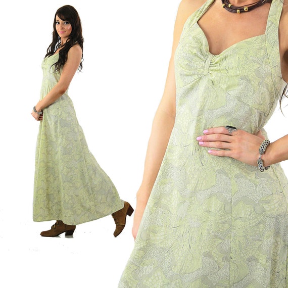 bohemian pastel dress