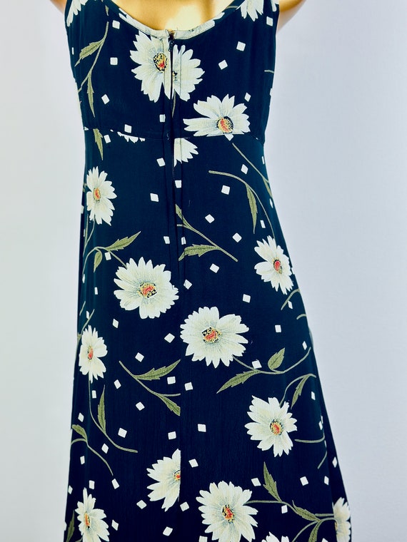 90s grunge dress floral print babydoll sun dress … - image 9