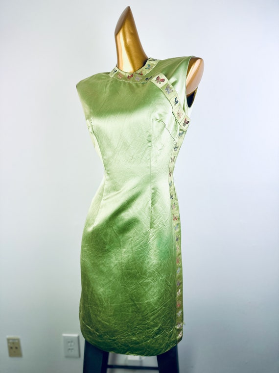 vintage cocktail dress size 10 Vintage Prom Dress 60s Cocktail Dress Formal Mini Slip Dress Size 10