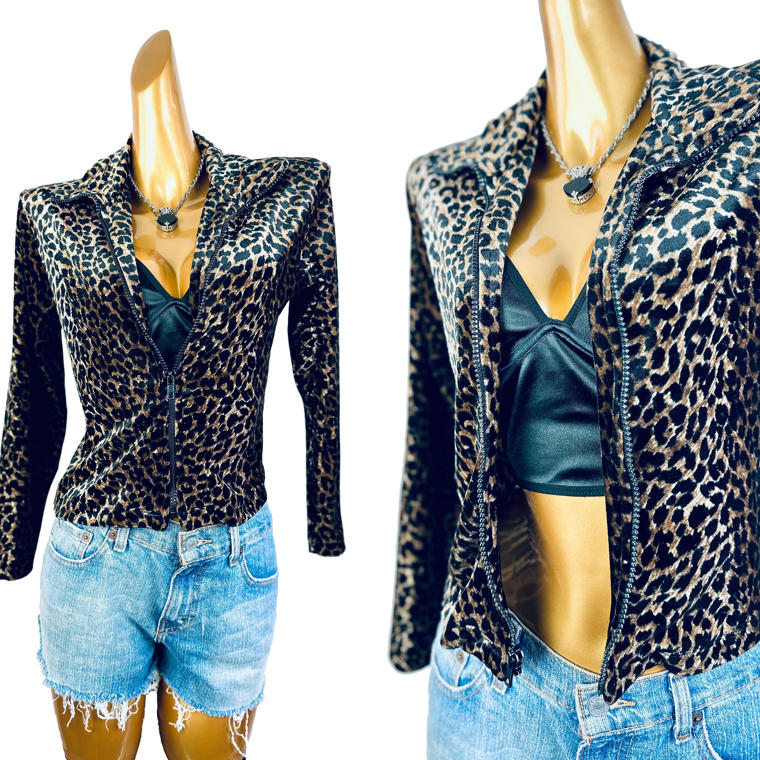 トップス archive 90s rayon leopard Second skin archive 90s rayon leopard Second skin - メルカリ