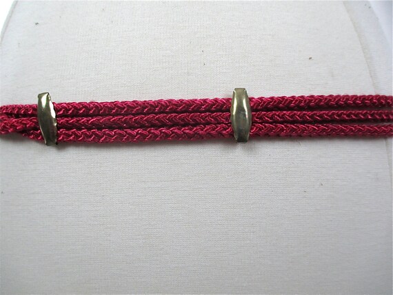 Pink Woven Belt Women display picture 2