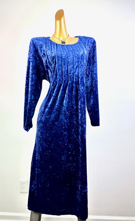 90s grunge dress goth velvet medieval renaissance… - image 2