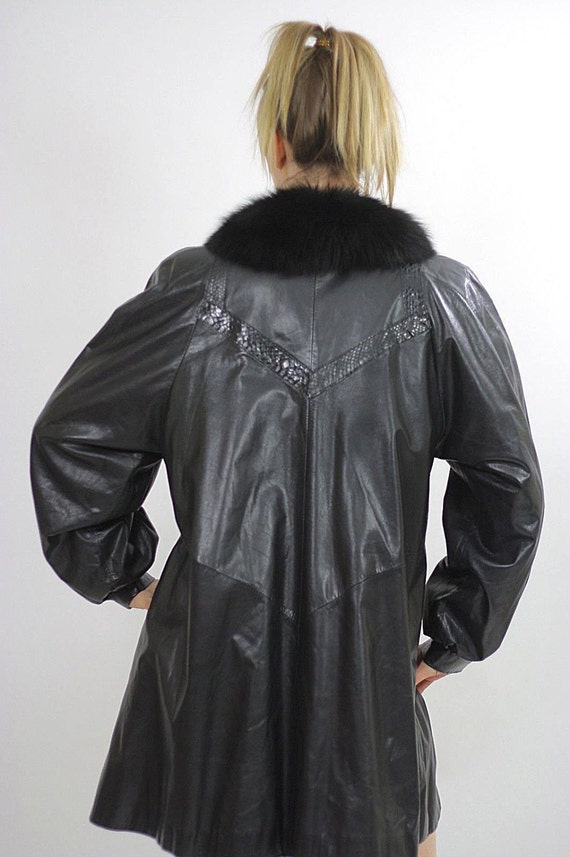 ジャケット・アウター vintage mouton leather coat 90s vintage B-3 mouton leather jacket ジャケット・アウター