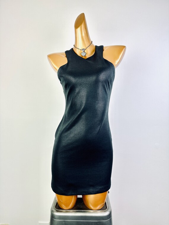 90s Goth Prom Dress Black Dress Formal Gothic Elegant Open Back Dress Size  Small - Etsy