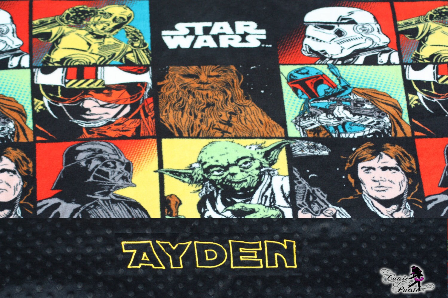 Star Wars Blanket Personalized Boy Blanket Personalized