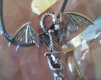 Silver plated Dragon/Sword Necklaces