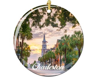 Kerstornament van Charleston Zuid-Carolina