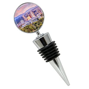 Salt Lake City Wine Bottle Stopper In Gift Box, Perfect For House Warming Gift