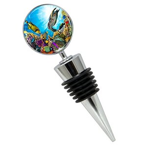 Great Barrier Reef Wine Bottle Stopper In Gift Box, Perfect For House Warming Gift