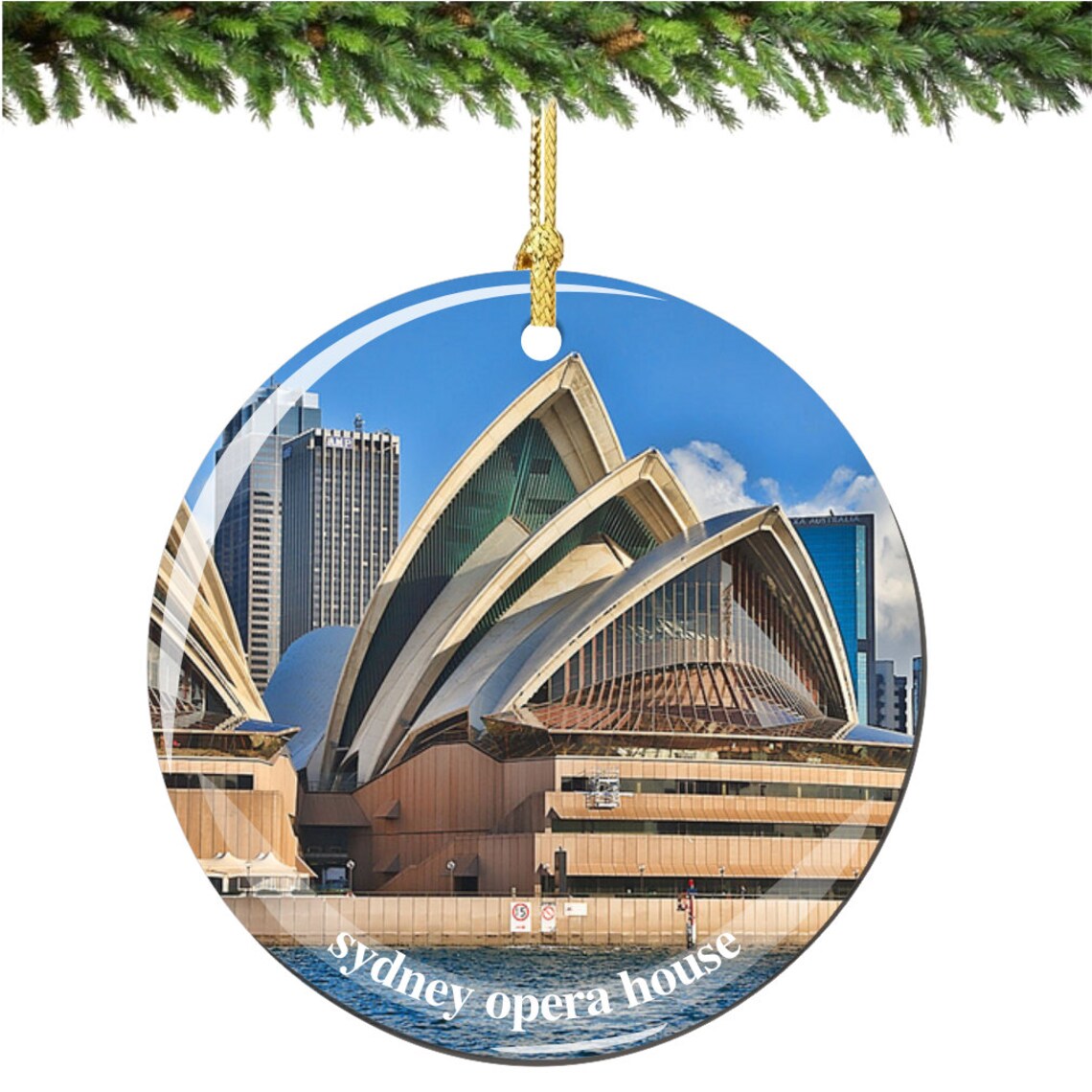 Sydney Opera House Christmas Ornament Decoration Etsy