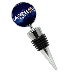 Nasa Apollo 50 Year Anniversary Wine Bottle Stopper In Gift Box, Perfect For House Warming Gift