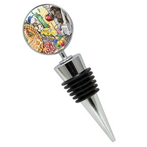 Chuck Fischer&#39;S Thanksgiving Day Parade Wine Bottle Stopper In Gift Box, Perfect For House Warming Gift