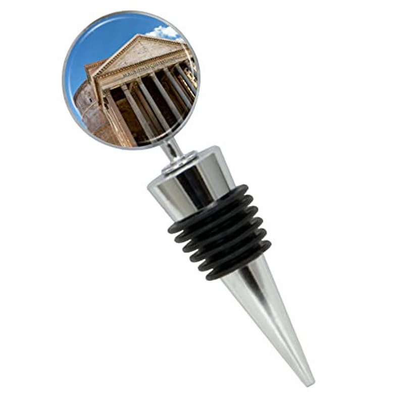 CitySouvenirs Rome Pantheon Wine Bottle Stopper