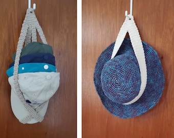 CROCHET PATTERN Hat Hangers / PDF Pattern / Organizers
