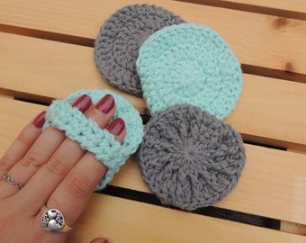 CROCHET PATTERN Cotton Facial Rounds / Crochet Facial Rounds / Face Scrubbies / Crochet Pattern