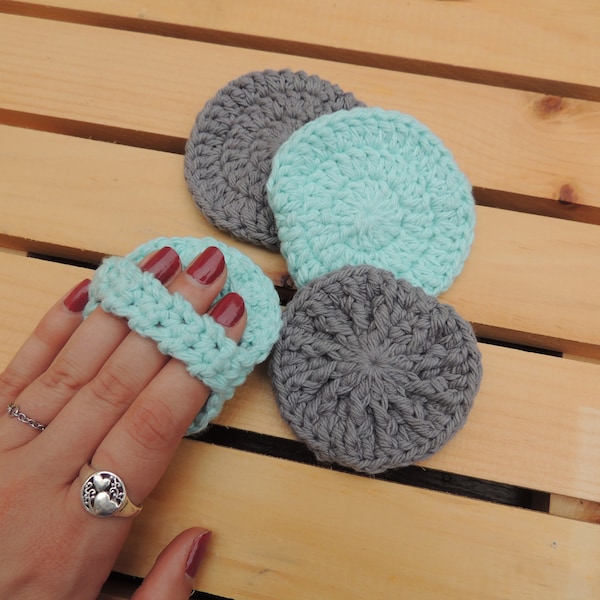 CROCHET PATTERN Cotton Facial Rounds / Crochet Facial Rounds / Face Scrubbies / Crochet Pattern