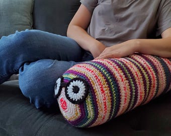 CROCHET PATTERN Bookworm Pillow / PDF Pattern