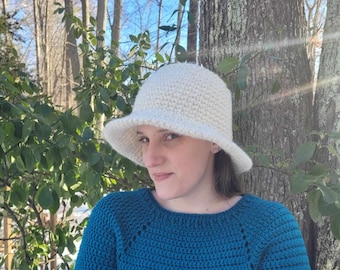 CROCHET PATTERN Snowlit Bucket Hat / PDF Pattern