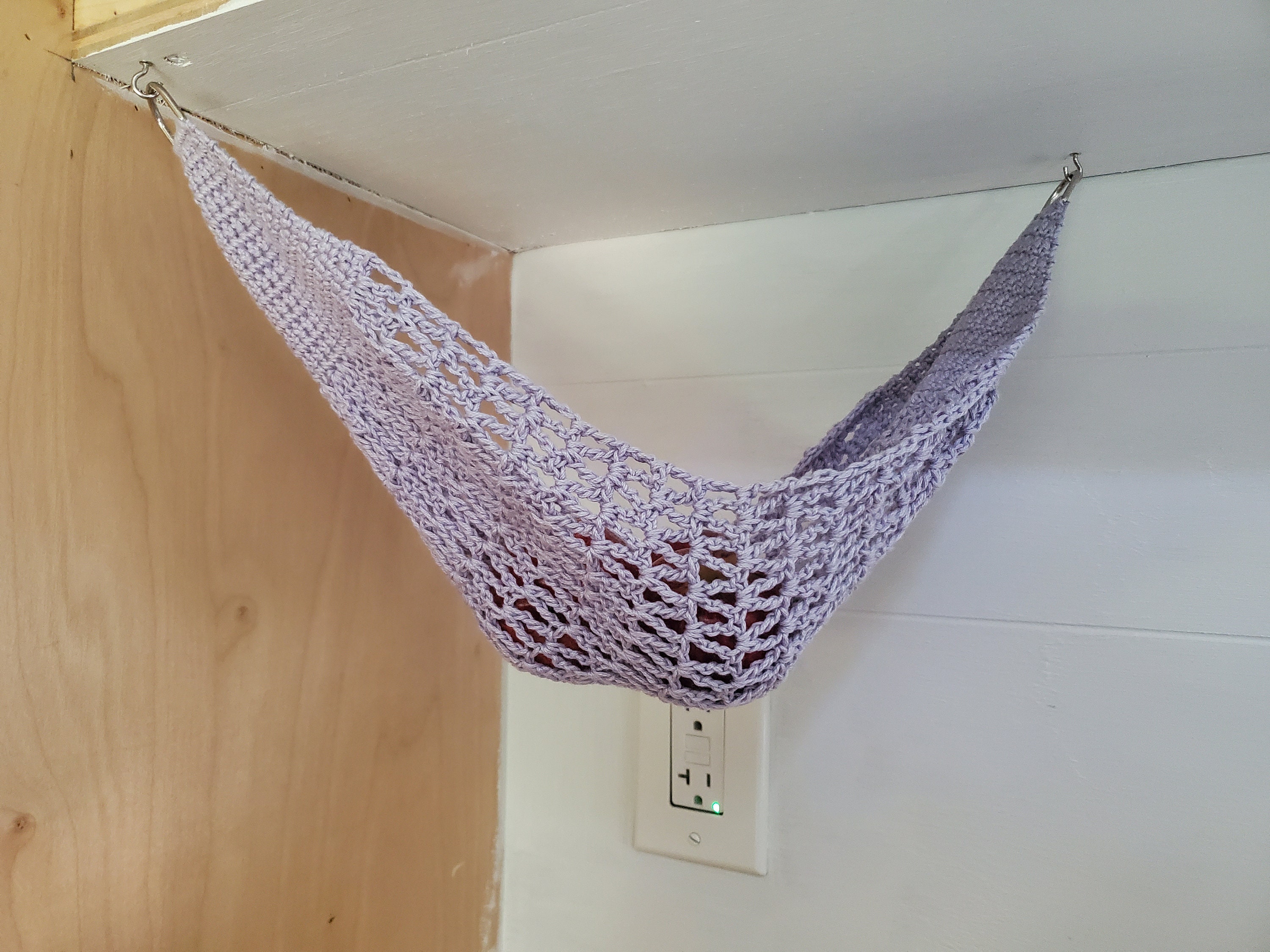 CROCHET PATTERN Easy Swingin' Produce Hammock Crochet Pattern / Under