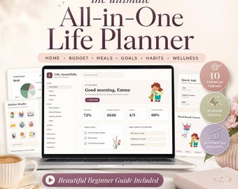 HTML Planner, Web App Planner, All in One Life Planner, Budget Planner & Habit Tracker, Offline Planner, Web Planner, Task Manager