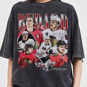 Connor Bedard Hockey Chicago Vintage Comfort Colors T-Shirt