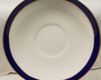 Classic Alfred Meakin Bleu De Roi Vintage Saucer – Made in England