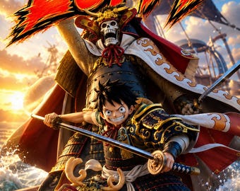 Anime Viral Pirate Character