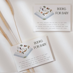 Locally Grown Books for Baby Card Templates Baby Shower • Farmer&#39;s Market Shower • Gender Neutral Shower • Printable Buffet Label