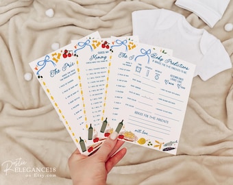 Ciao Baby Baby Shower Game Bundle • Baby Bundle •  Baby Shower Games, Baby Shower Party Instant Download • CB02