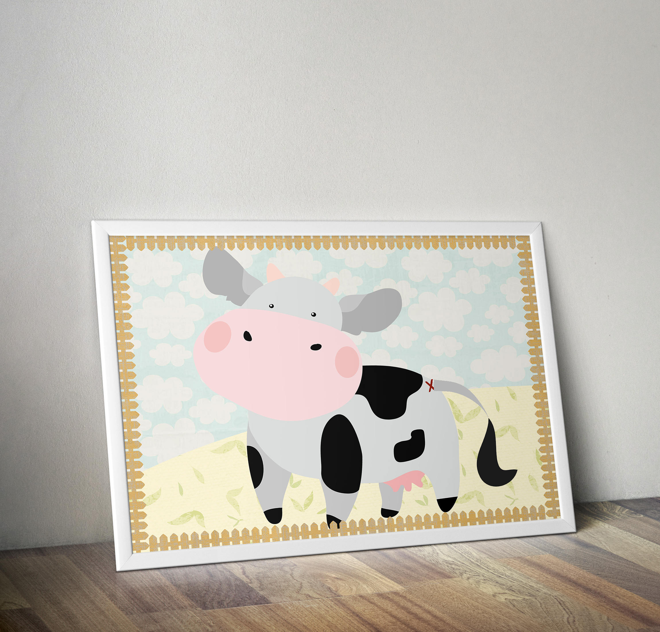 Pin the Tail on the Cow. Instant Download. Etsy