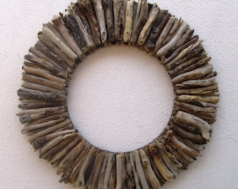 Driftwood Extra Large Wreath, Rustic Decor, Beach Decor, Vacation Home decor, front door wreath. rustic home decor, beach wreath.